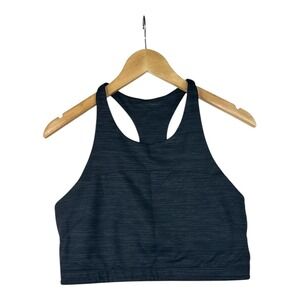 Outdoor Voices Sports Bra size Medium Black/Grey‎
